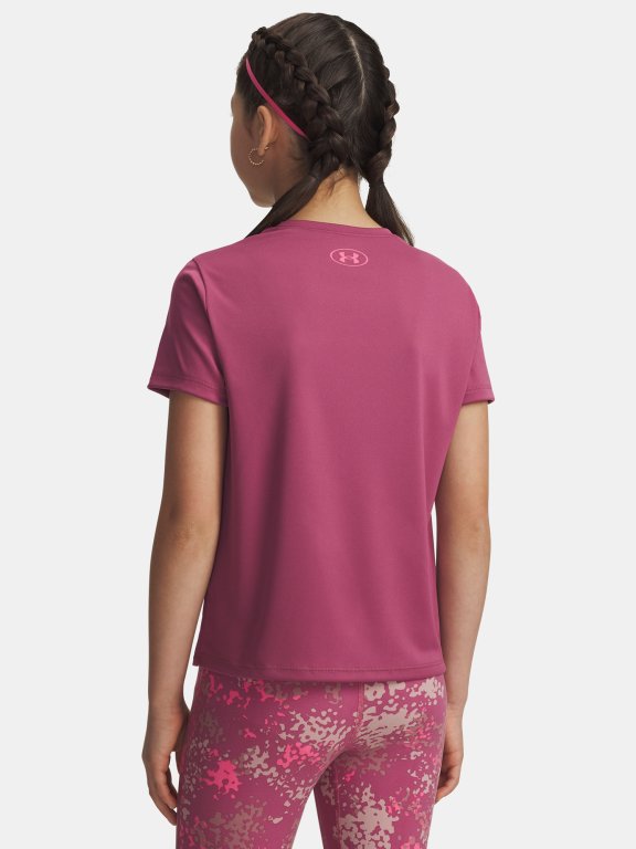 Футболка Under Armour Tech Varsity Graphic SS Jr Red