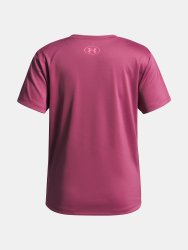 Футболка Under Armour Tech Varsity Graphic SS Jr Red