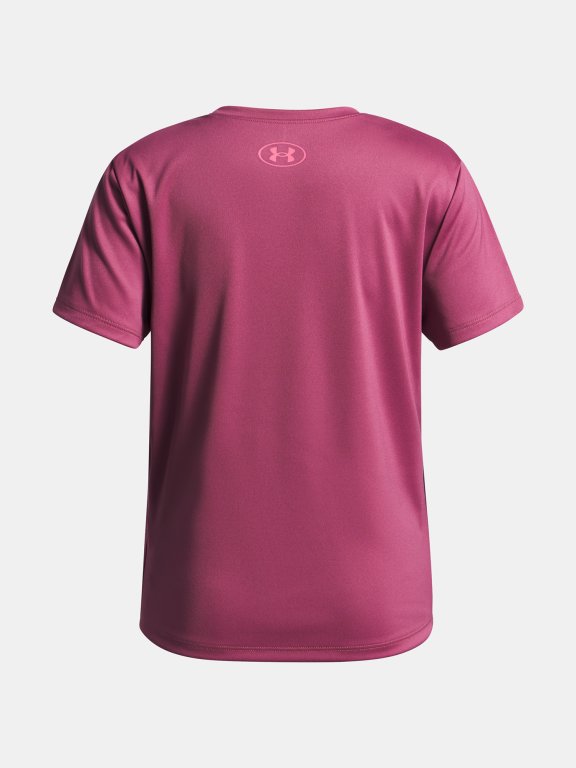 Футболка Under Armour Tech Varsity Graphic SS Jr Red