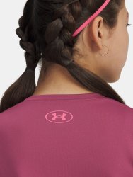 Футболка Under Armour Tech Varsity Graphic SS Jr Red