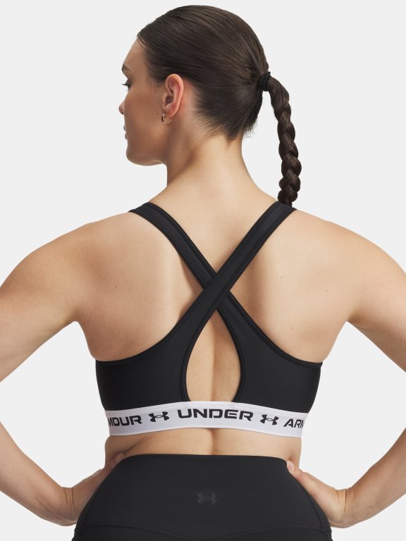 Бюстгальтер Under Armour Crossback Mid Bra Wmn Black