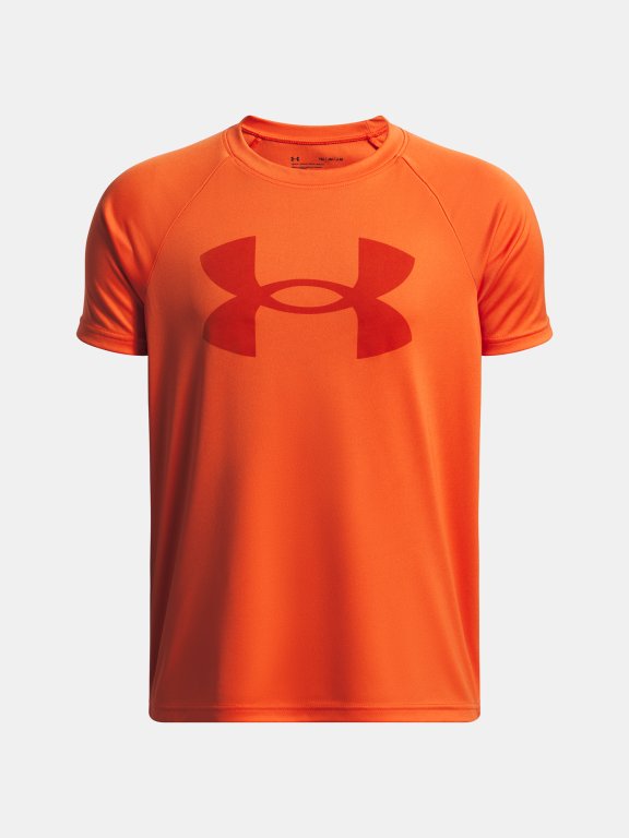 Футболка Under Armour Tech Big Logo SS Jr Orange