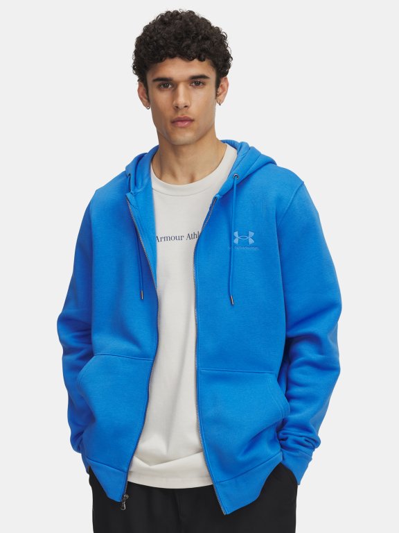 Худі Under Armour Icon Fleece FZ синє