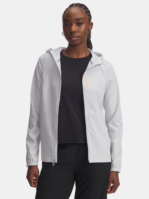 Куртка Under Armour Outrun The Storm Jacket Wmn Grey