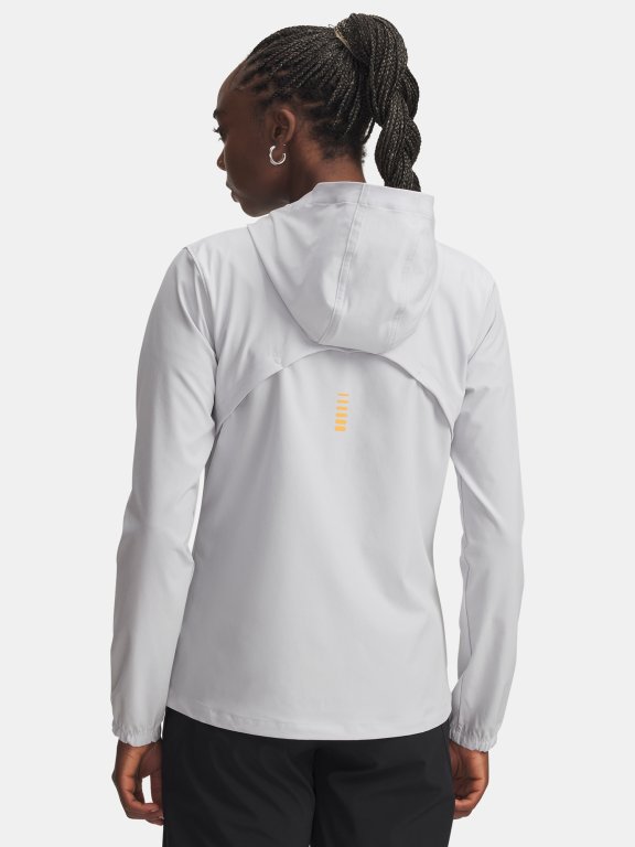 Куртка Under Armour Outrun The Storm Jacket Wmn Grey