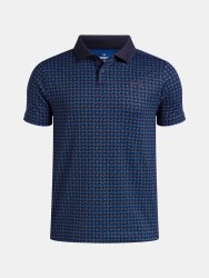 Футболка Under Armour Matchplay Printed Polo Jr Blue