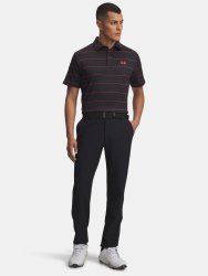 Футболка Under Armour Playoff 3.0 Stripe Polo Man Black
