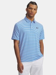 Футболка Under Armour Playoff 3.0 Stripe Polo Man Blue