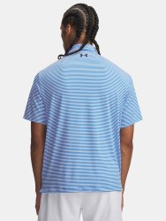 Футболка Under Armour Playoff 3.0 Stripe Polo Man Blue