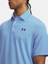 Футболка Under Armour Playoff 3.0 Stripe Polo Man Blue