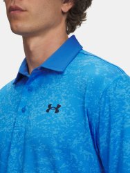 Футболка Under Armour Playoff 3.0 Printed Polo Man Blue