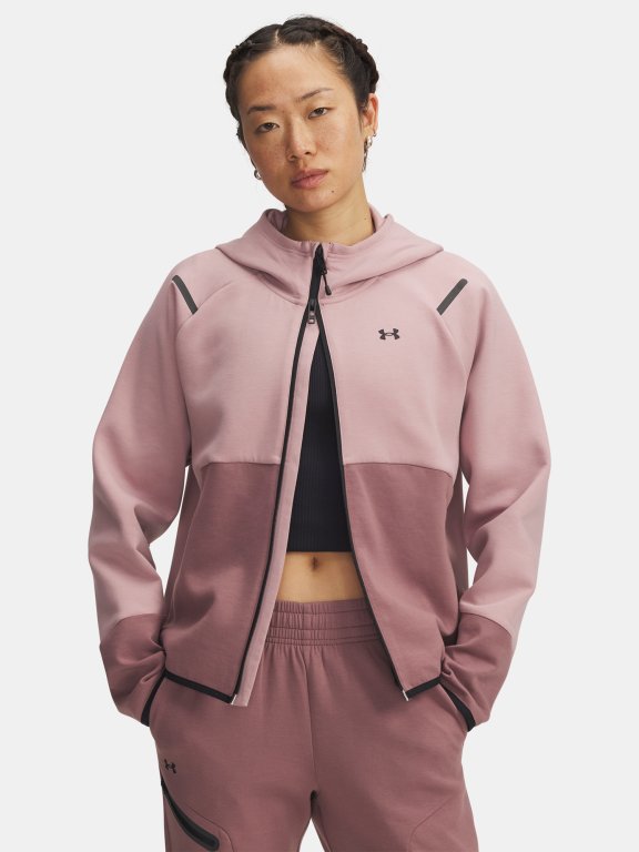 Світшот Under Armour Unstoppable Fleece FZ Wmn Pink