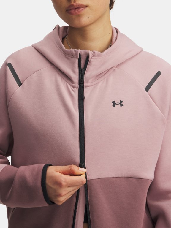 Світшот Under Armour Unstoppable Fleece FZ Wmn Pink