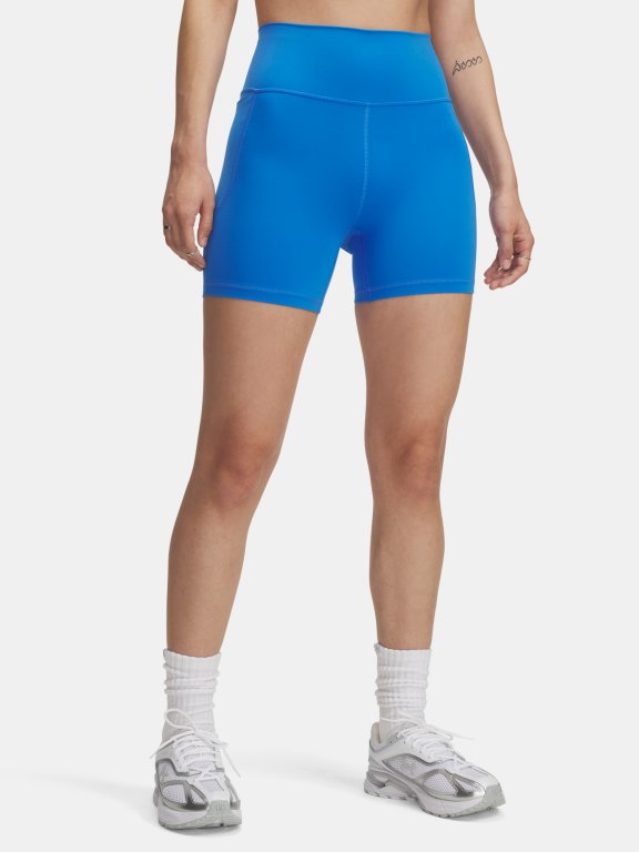 Kraťasy Under Armour Meridian Middy Wmn Blue