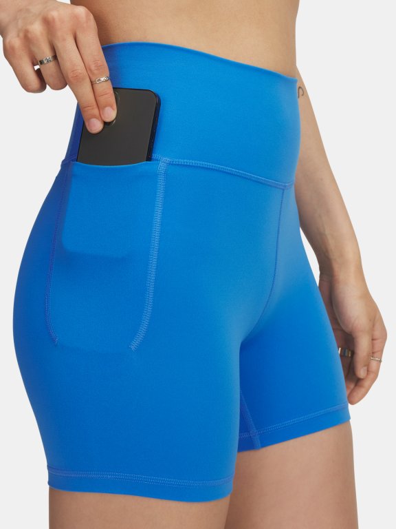 Kraťasy Under Armour Meridian Middy Wmn Blue