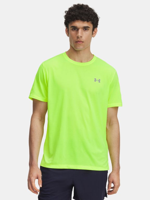 Футболка Under Armour Launch Shortsuit Man жовта