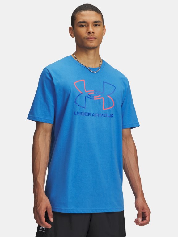 Футболка Under Armour Gl Foundation Update SS Man Blue