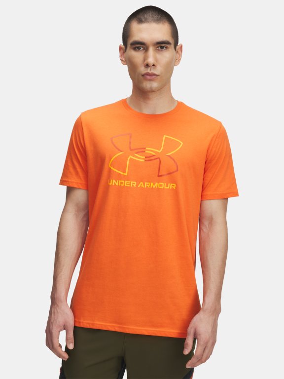 Футболка Under Armour Gl Foundation Update SS Man Orange
