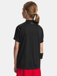 Футболка Under Armour Tech Split Wordmark SS Jr Black