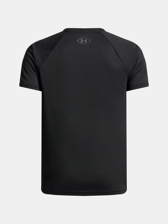 Футболка Under Armour Tech Split Wordmark SS Jr Black