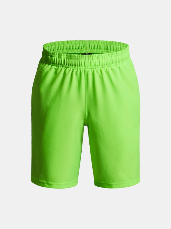 Шорти Under Armour Tech Woven Wordmark Short Jr Green