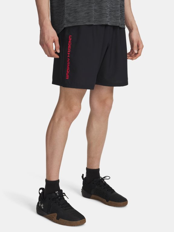 Шорти Under Armour Tech Woven Wordmark Short Man Black