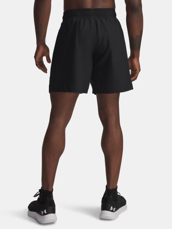 Шорти Under Armour Tech Woven Wordmark Short Man Black