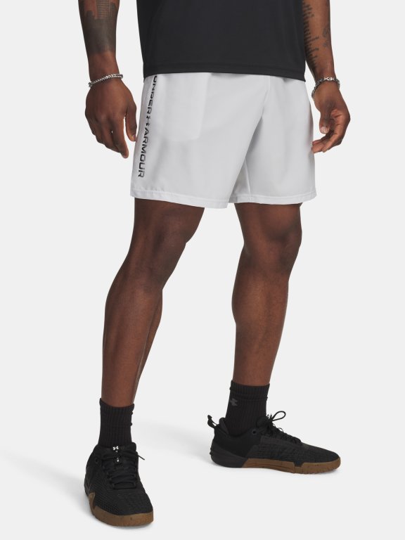 Шорти Under Armour Tech Woven Wordmark Short Man Grey