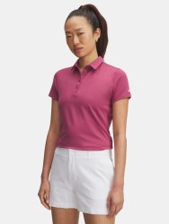 Triko Under Armour Playoff SS Polo Wmn Red