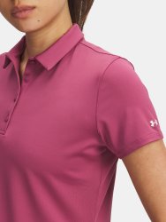 Triko Under Armour Playoff SS Polo Wmn Red