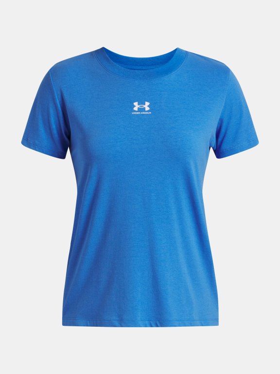 Футболка Under Armour Rival Core SS Wmn Blue