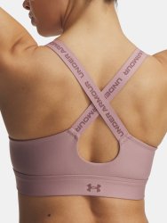 Podprsenka Under Armour Infinity High Zip 2.0 Bra Wmn Pink
