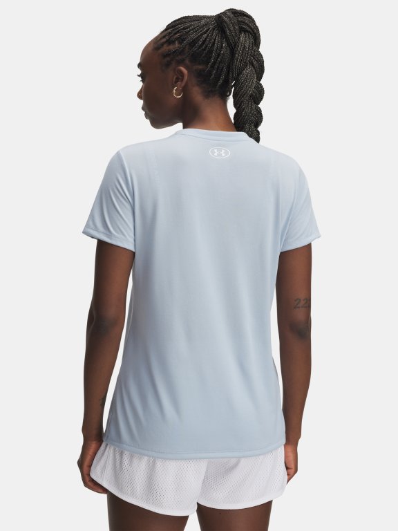 Футболка Under Armour Tech SSV- Solid Wmn Blue