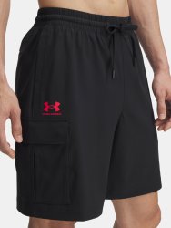 Kraťasy Under Armour Vibe Woven Cargo Short Man Black