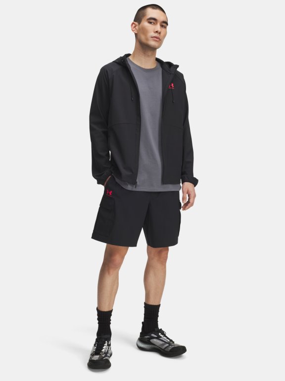 Kraťasy Under Armour Vibe Woven Cargo Short Man Black