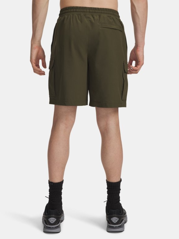Kraťasy Under Armour Vibe Woven Cargo Short Man Green