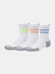 Шкарпетки Under Armour Velociti Run Cush 3P Crew Uni White