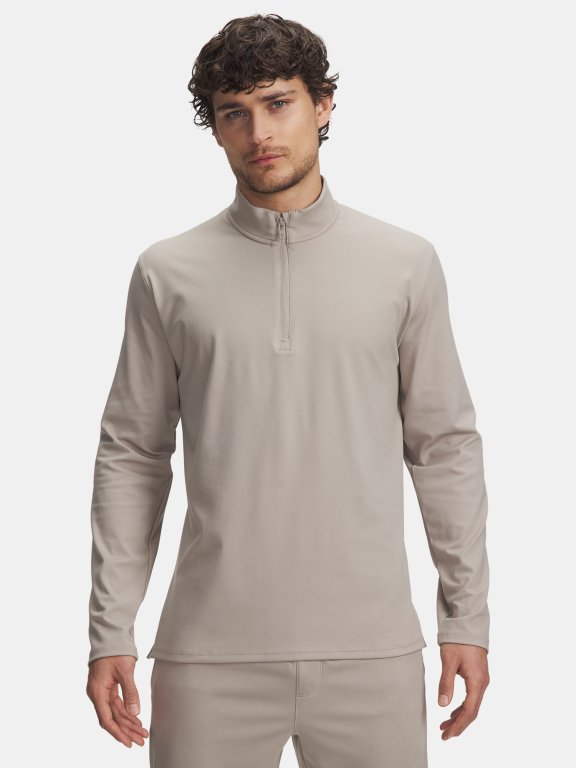Футболка Under Armour Meridian 1/4 Zip коричнева