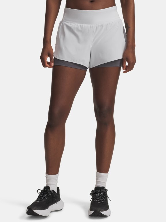 Шорти Under Armour Launch Pro 3In 2In1 Wmn Grey