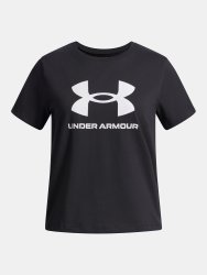 Футболка Under Armour Big Logo SS Jr Black