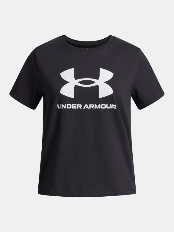 Футболка Under Armour Big Logo SS Jr Black