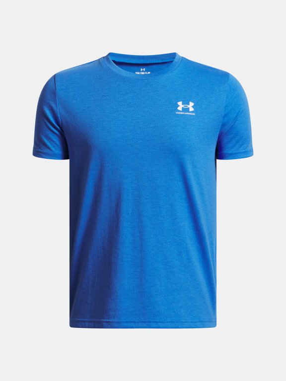 Футболка Under Armour Sportstyle LC SS Jr Blue
