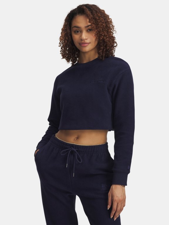 Світшот Under Armour Icon Terry Varsity Crew Wmn Blue