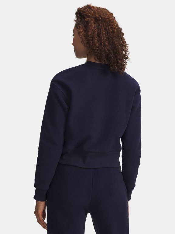 Світшот Under Armour Icon Terry Varsity Crew Wmn Blue