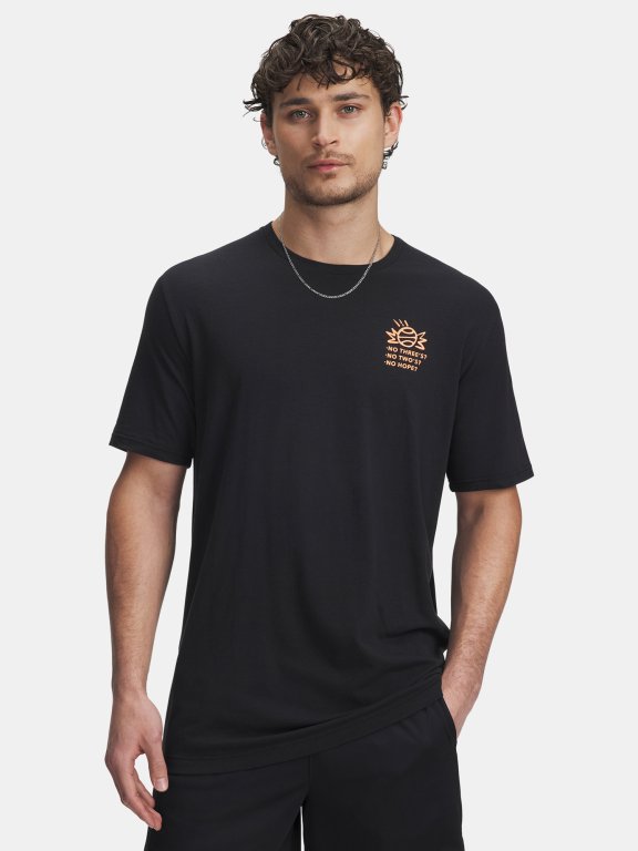 Футболка Under Armour 60/40S Can't Hoop SS Man чорна