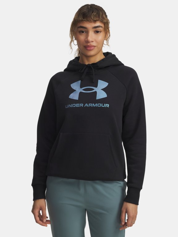 Худі Under Armour Rival Flc Shimmer Hoodie Wmn Black