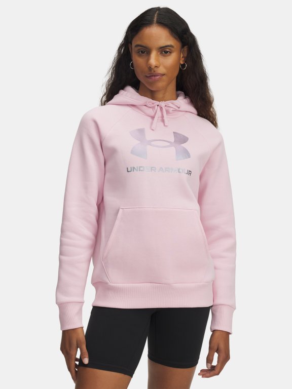 Худі Under Armour Rival Flc Shimmer Hoodie Wmn Pink