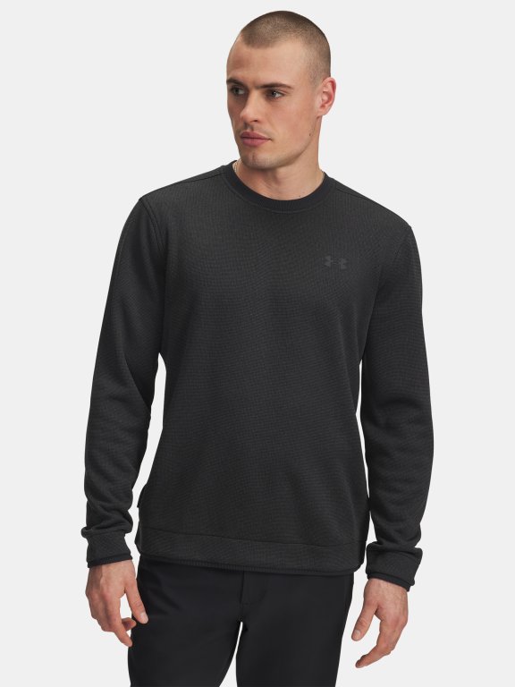 Светр Under Armour Sweater Fleece Crew Man чорний