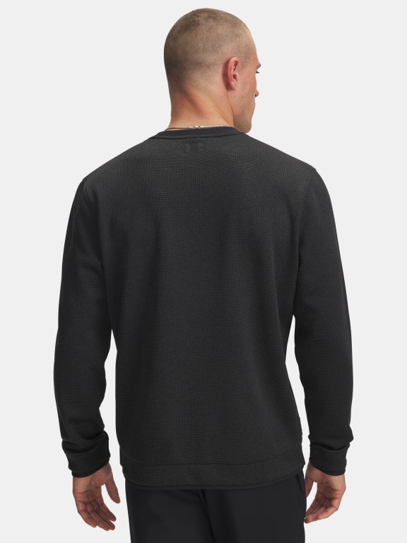 Светр Under Armour Sweater Fleece Crew Man чорний