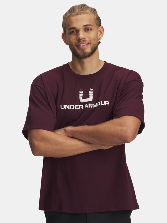 Футболка Under Armour Hwt U Logo SS Man Red